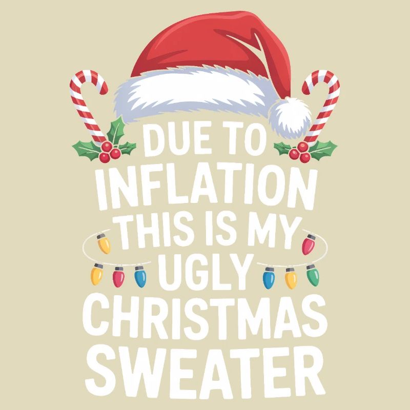 Pull de Noël moche et moche de l’inflation