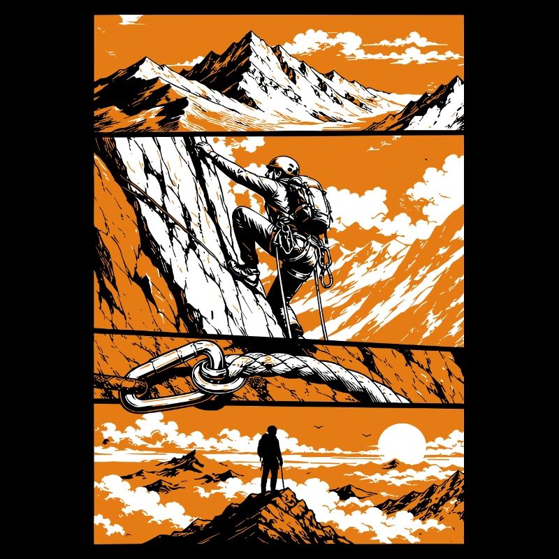 Summit Victory Mountain Art