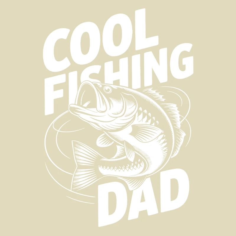 Conception de canne à pêche cool pour papa