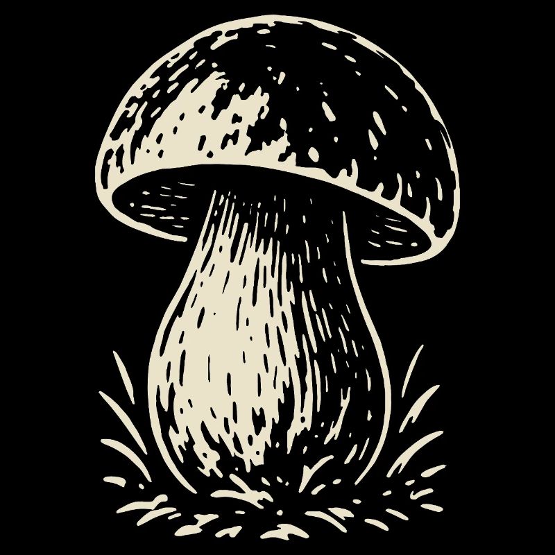 Cueilleur de cèpes - champignons - dicton