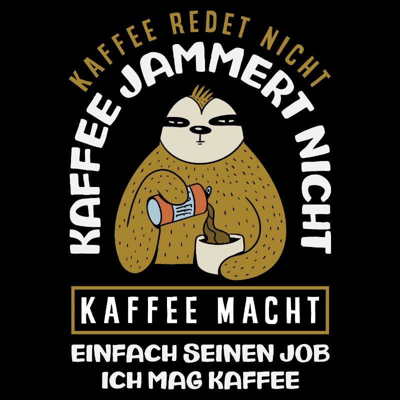 Le café ne parle pas, j’aime le café