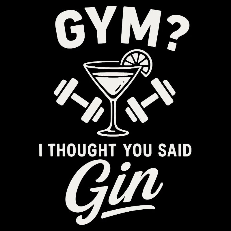 Gym or gin ?