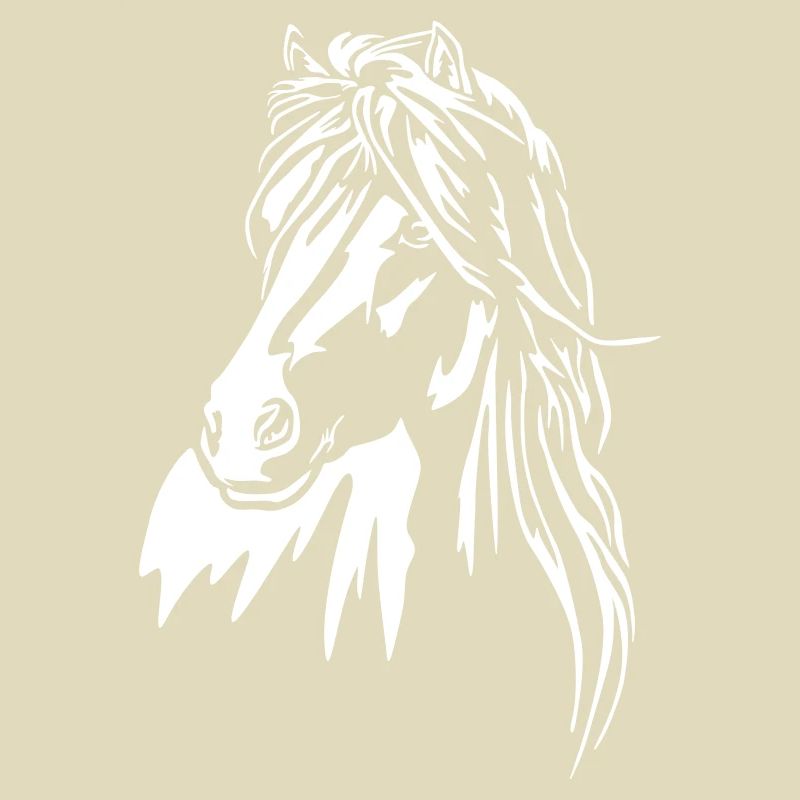 Pferd Kopf "Black Edition"