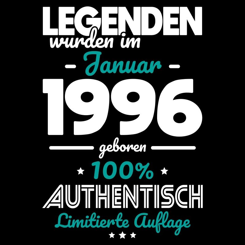 30. Geburtstag - Legenden wurden im Januar 1996