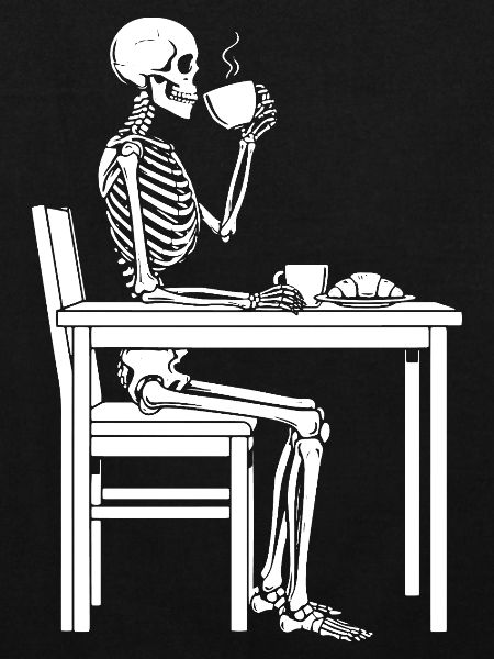 Skeleton Coffee Break
