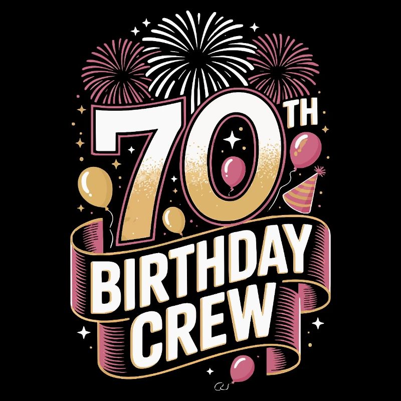 Équipage du 70e anniversaire