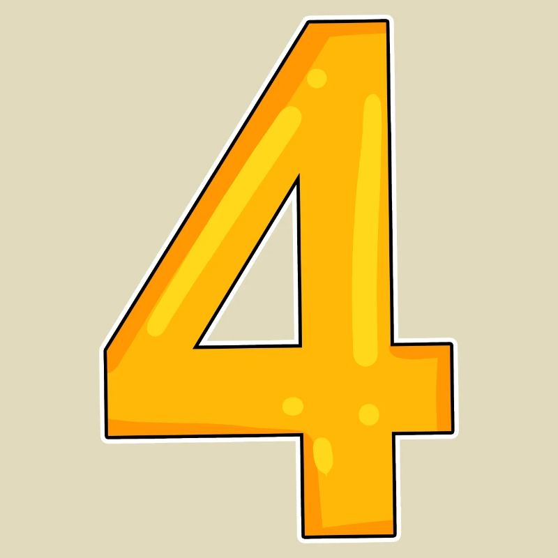 4 jaune
