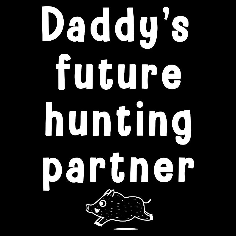 futur  partenaire de chasse de papa-bébé chasseur