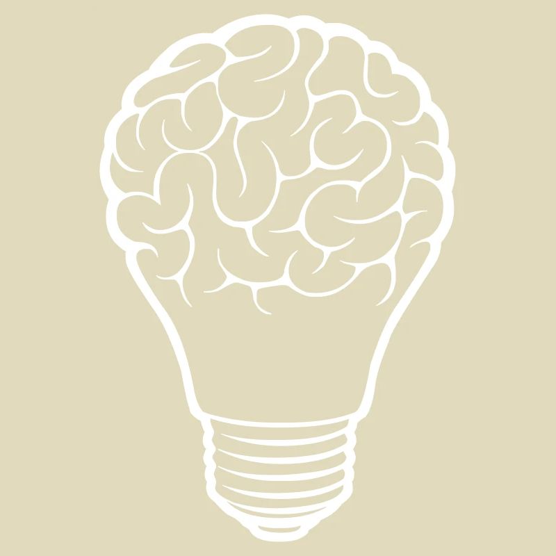 Light Bulb Light Brain