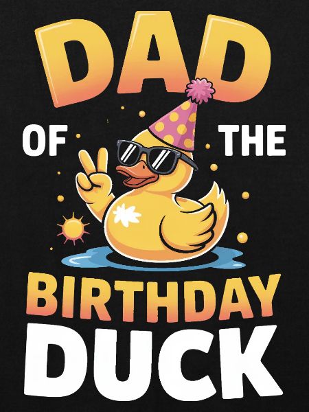 Papa du canard d’anniversaire