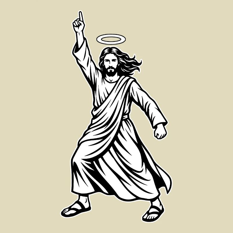 Dancing Jesus - Funny Disco Meme
