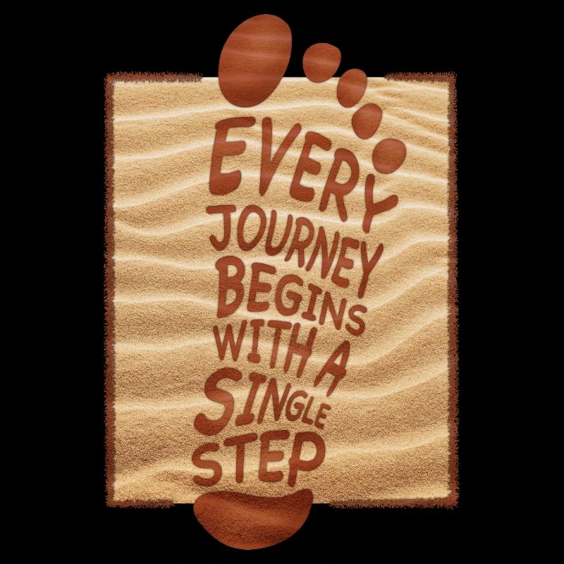 Every journey begins with a single step summer