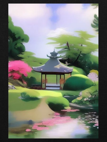 Jardin zen chinois