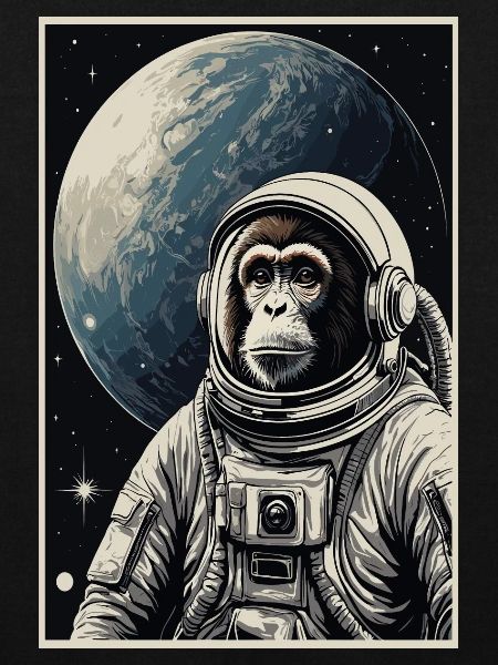 Singe astronaute