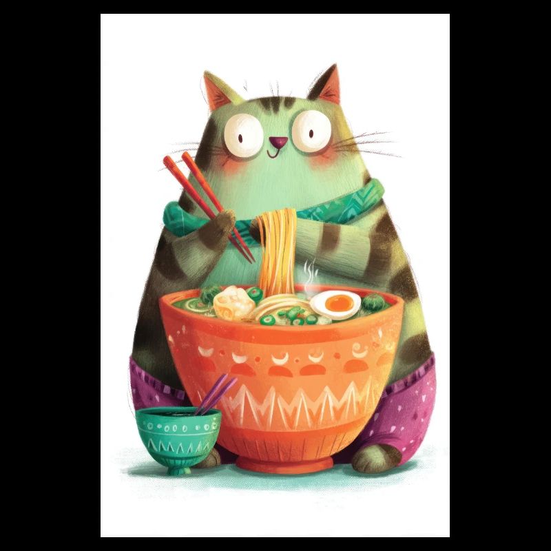 Ramen Cat Feast