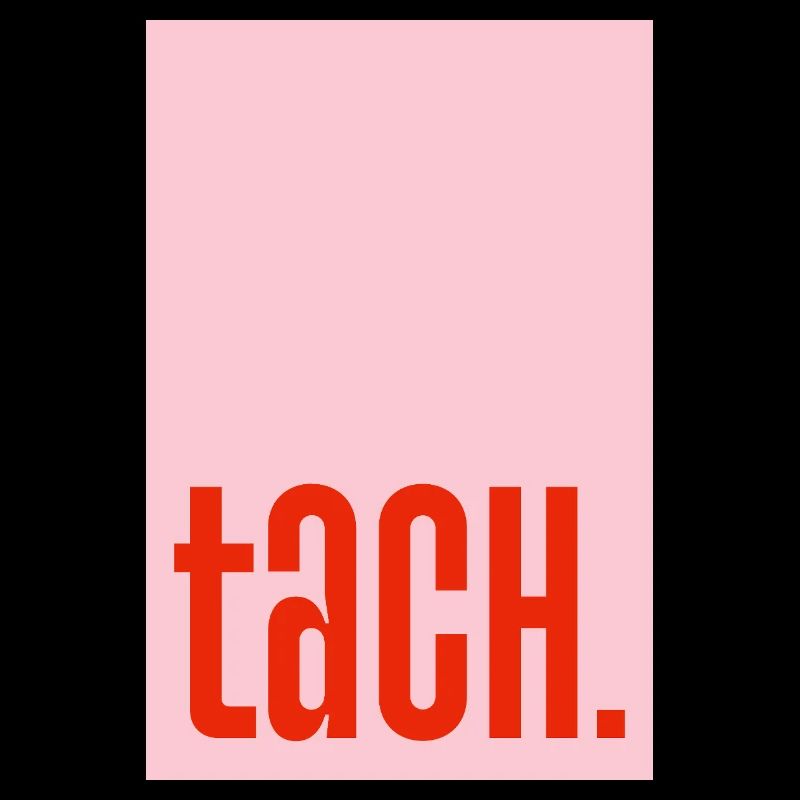 Tach - rosa rot