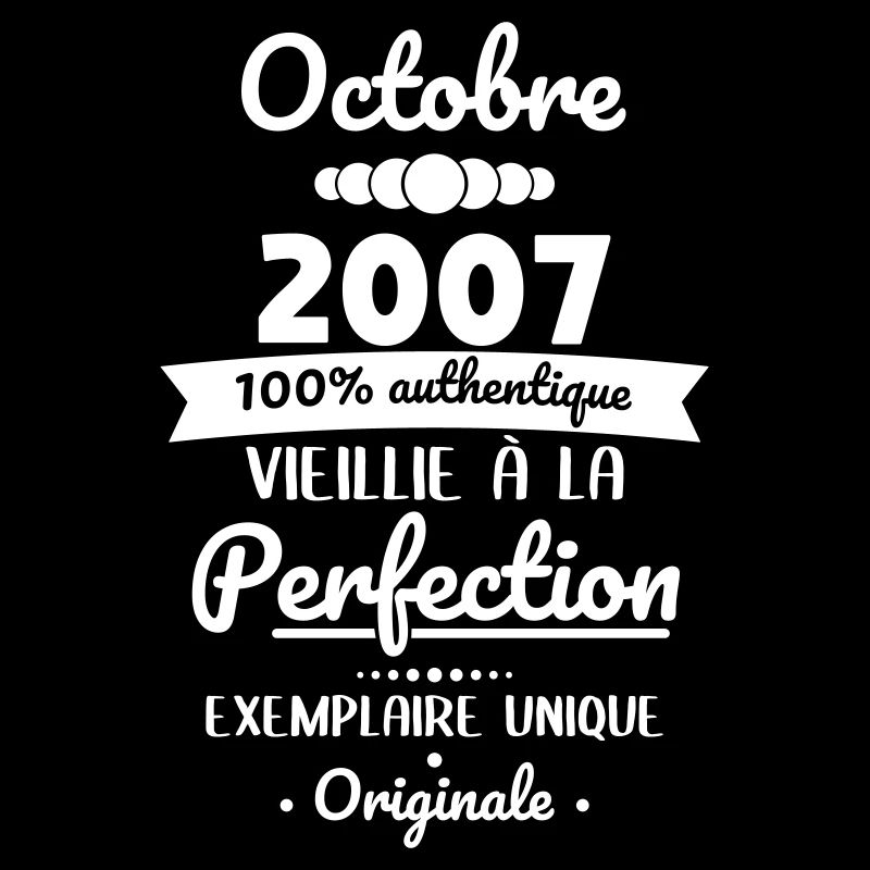 Anniversaire 18 ans - Octobre 2007 Originale
