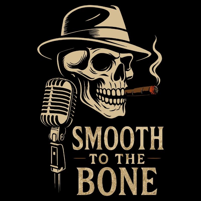 SMOOTH TO THE BONE: Skull Jazz Blues, Hat & C
