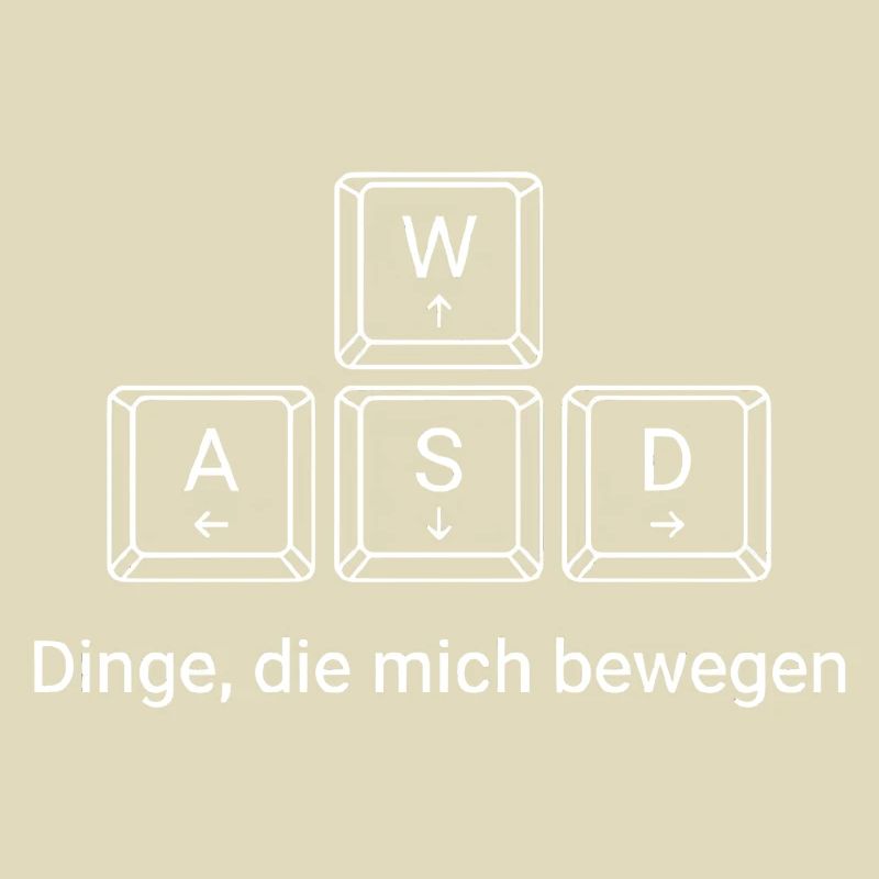 WASD Dinge die mich bewegen PC Computer