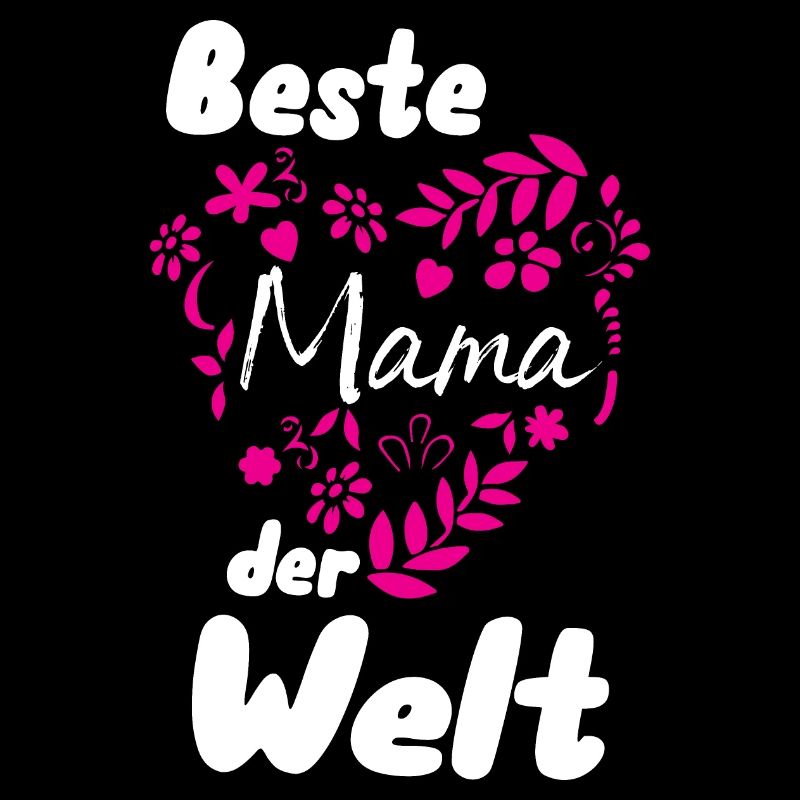 Beste Mama der Welt. Herz