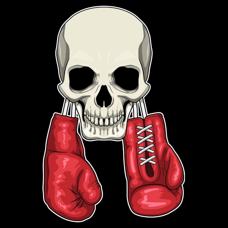 Gants de boxe crâne Boxe