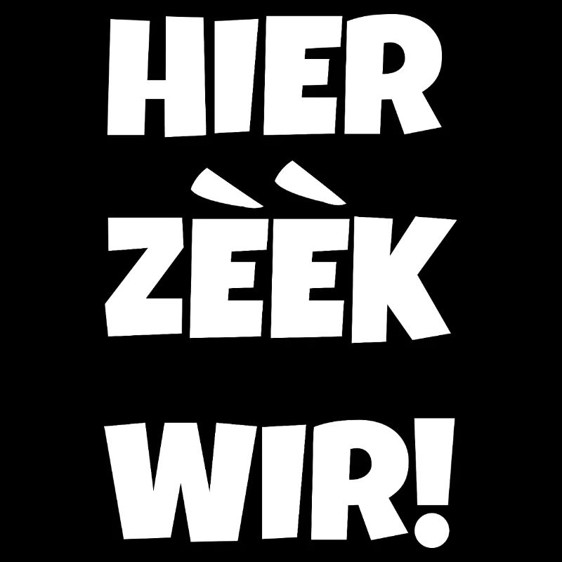 Hier zeek wir