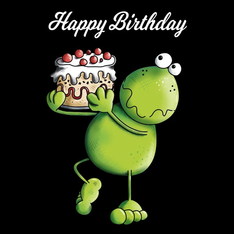 Grenouille d'anniversaire