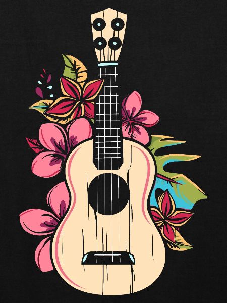 Ukulele Cartoon