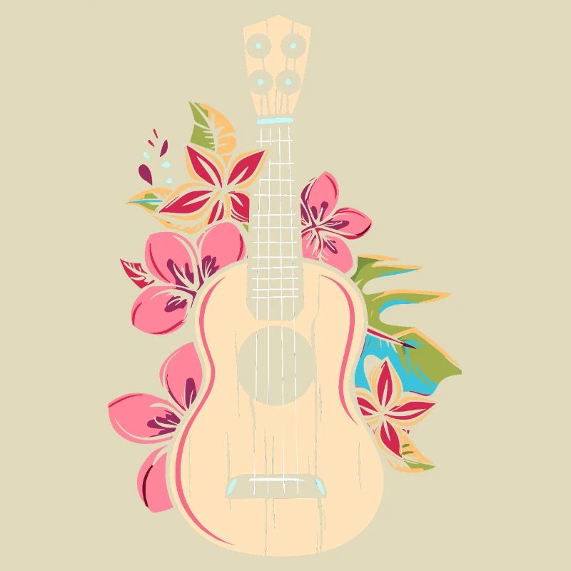 Ukulele Cartoon