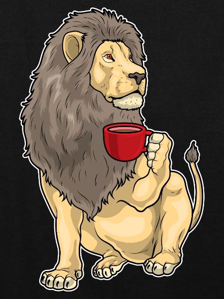 Lion Coffee Mug