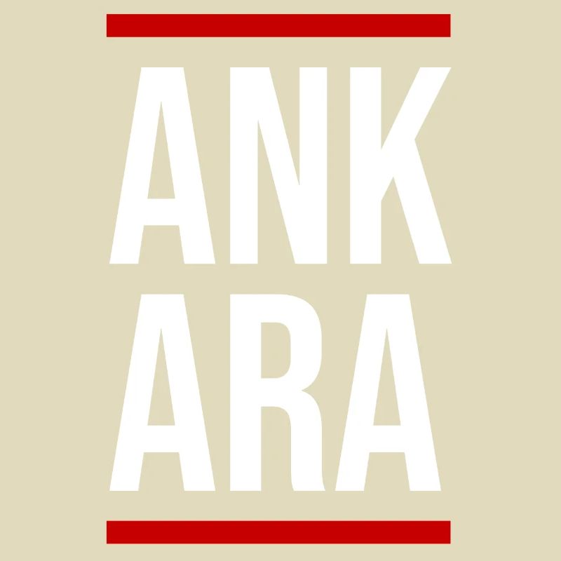 Typographie en blocs gras d’Ankara