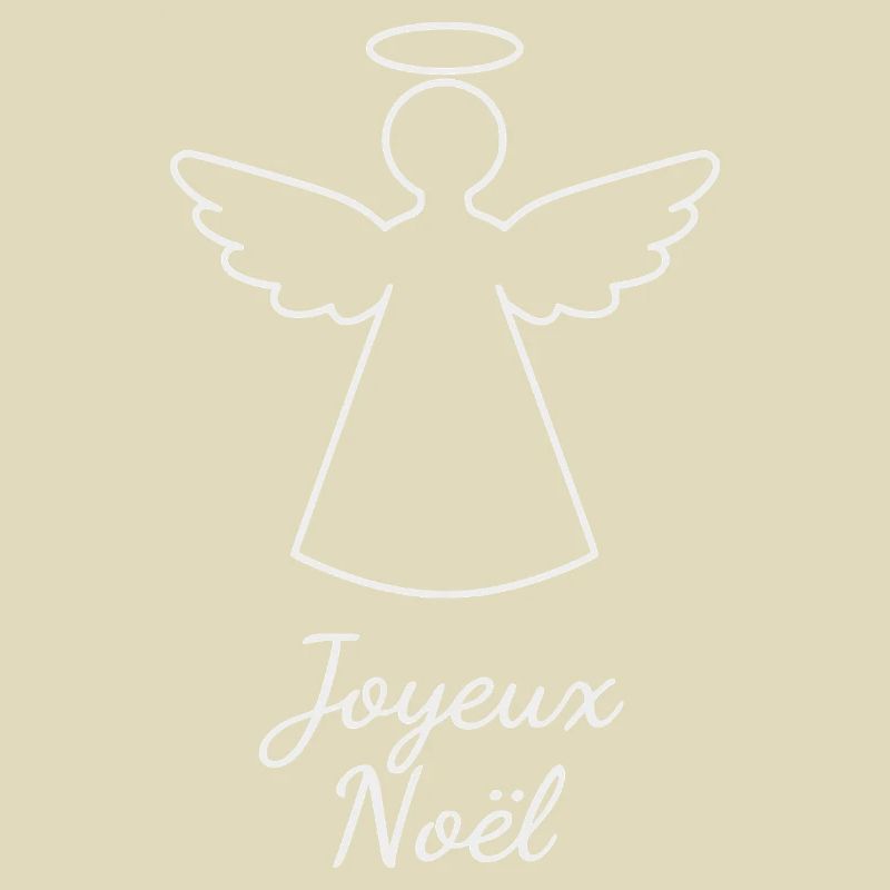 Joyeux Noël Engel, design de Noël doux. Noël