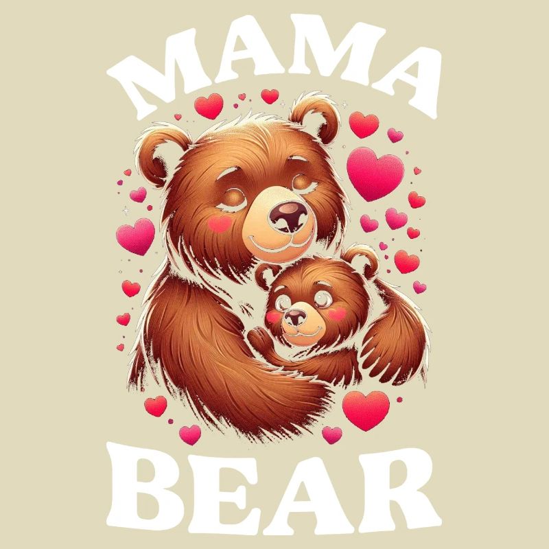 Mama Bär Muttertag Mutter Elternteil Mama Bear