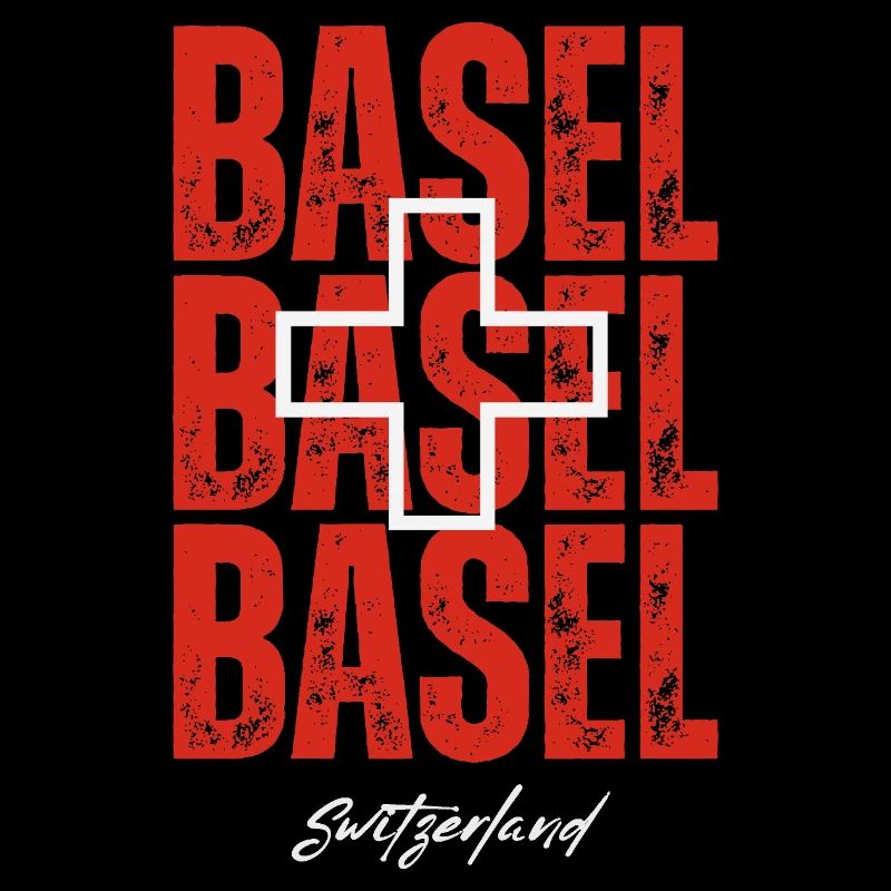Basel Schweiz, ein Souvenir von Basel