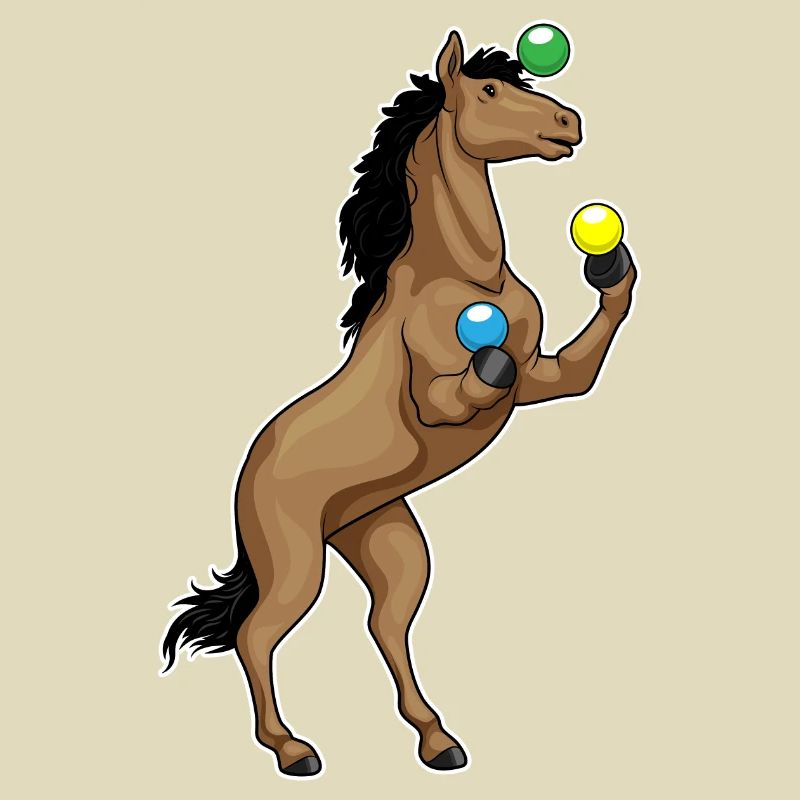 Jongleur de cheval
