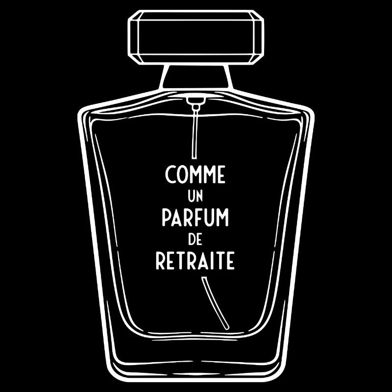 Men's Retirement Perfume (white text)