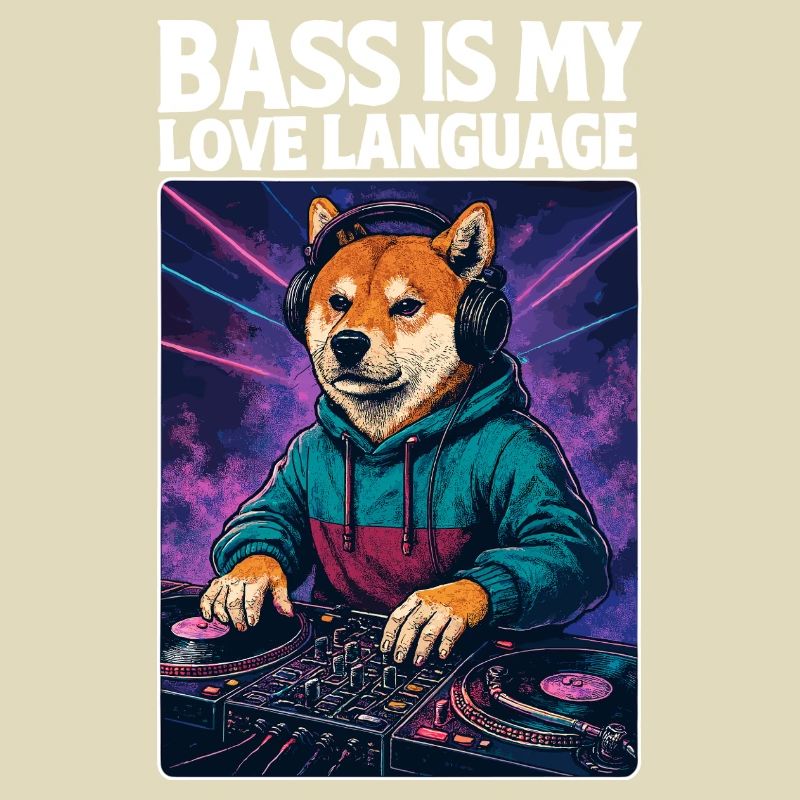 Shiba Inu DJ – Il basso è il mio linguaggio d'amore