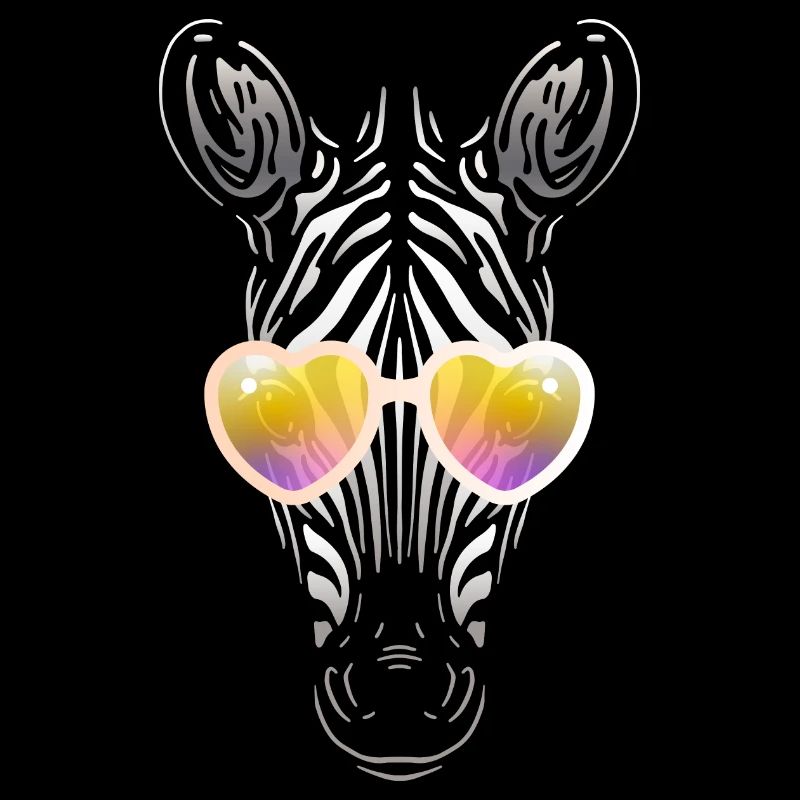 Zebra with Sunglasses