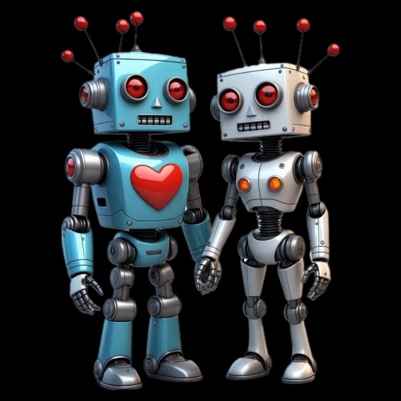 Roboter Pärchen