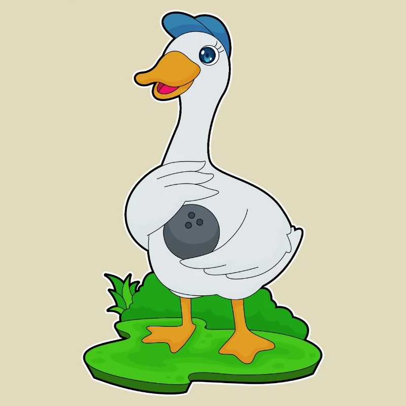 Duck Bowling Bowling Ball