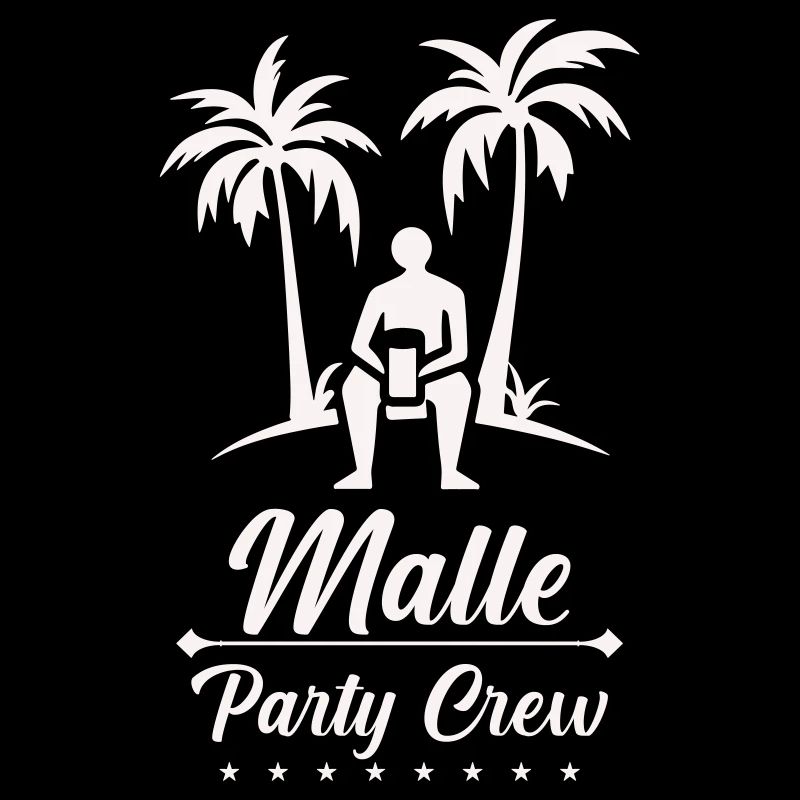 Vacances à la plage Malle Party Crew