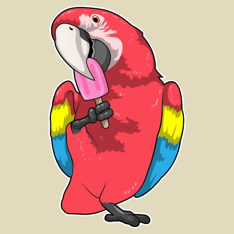 Popsicles perroquets