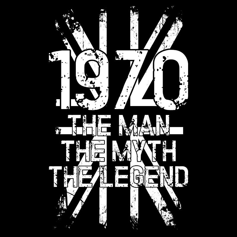 1920s Man Myth Legend Typography