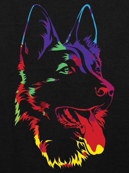 Schäferhund - deutscher Schäferhund - Geschenk