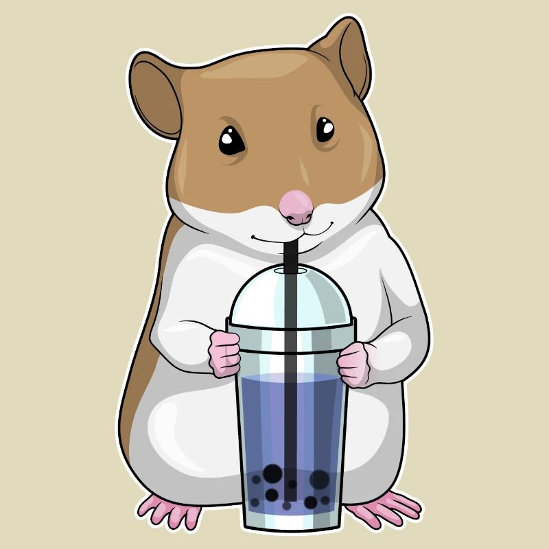 Hamster Bubble Tea
