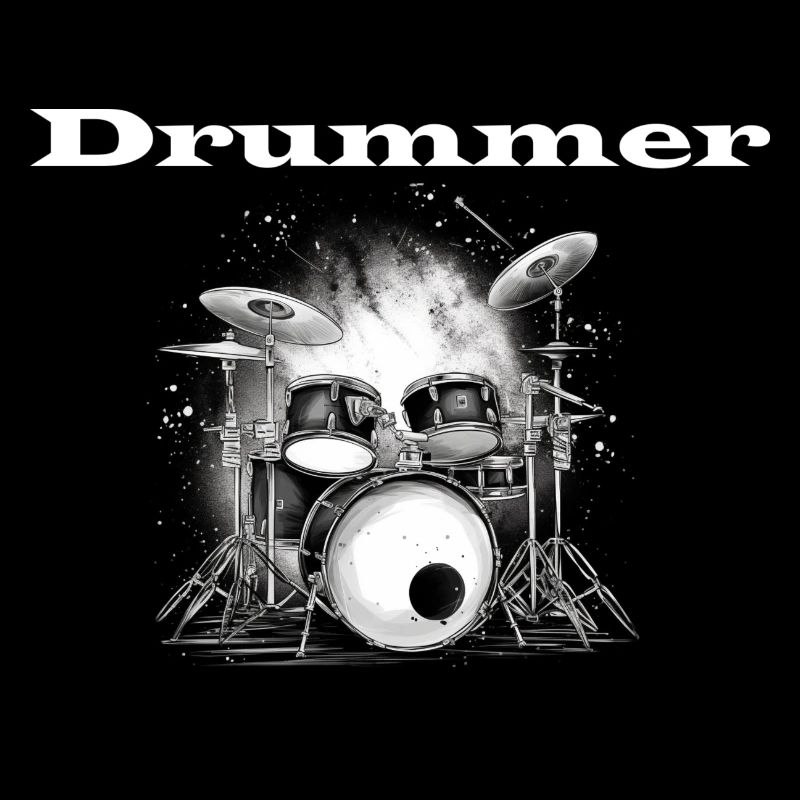 Drummer weiß