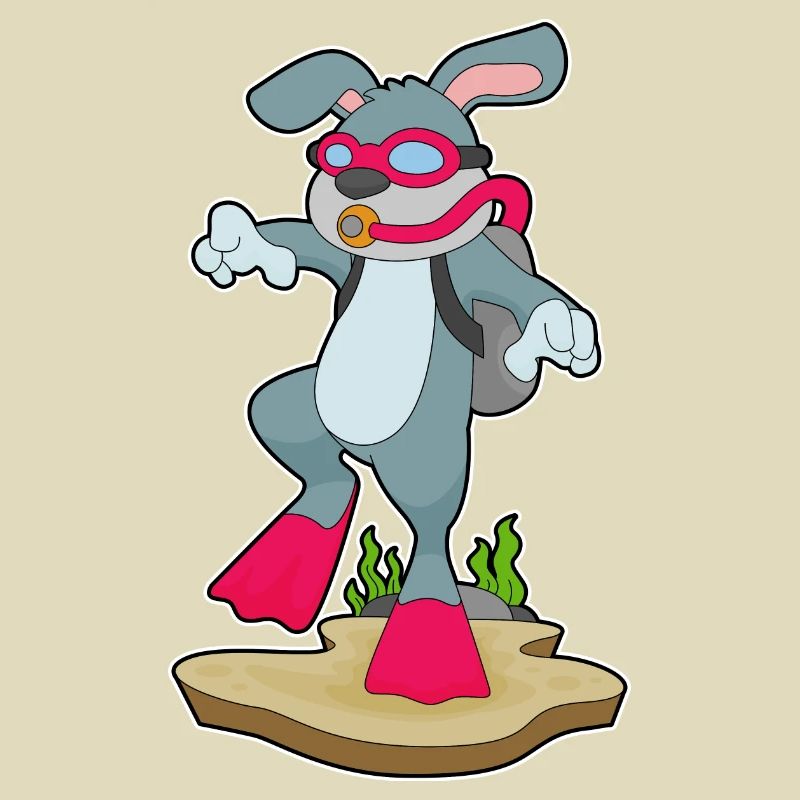 Rabbit Diver Bouteille d’oxygène Plongée
