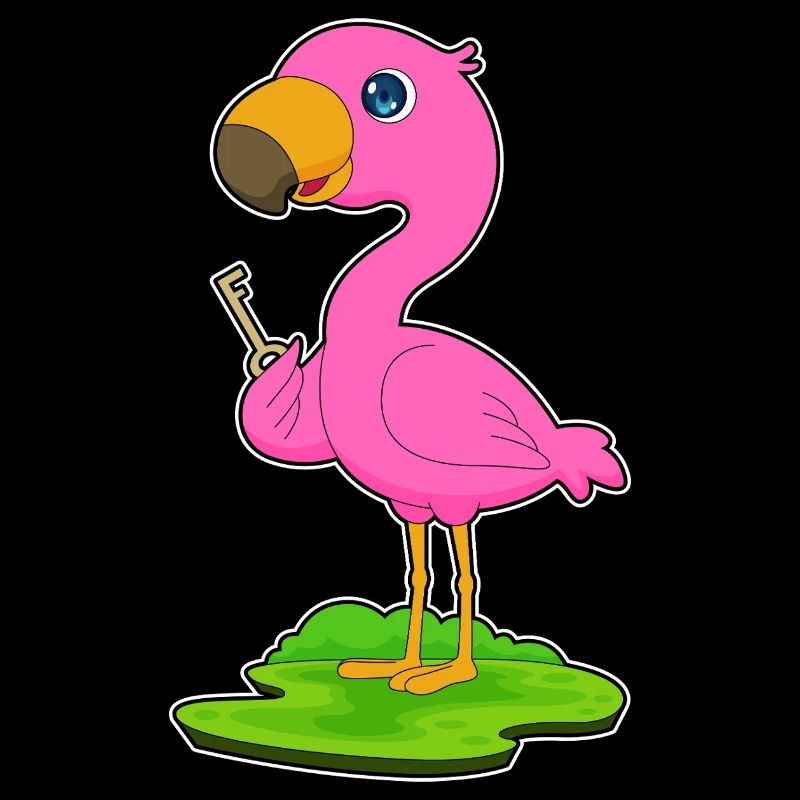 Flamingo Schlüssel