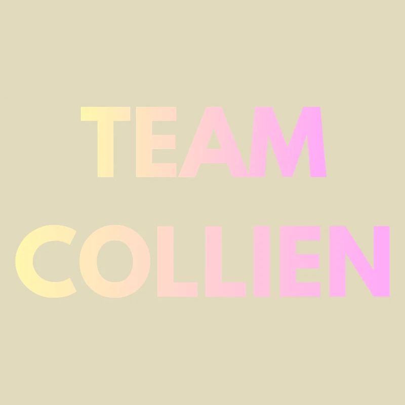 Texte du gradient de l’équipe Collien
