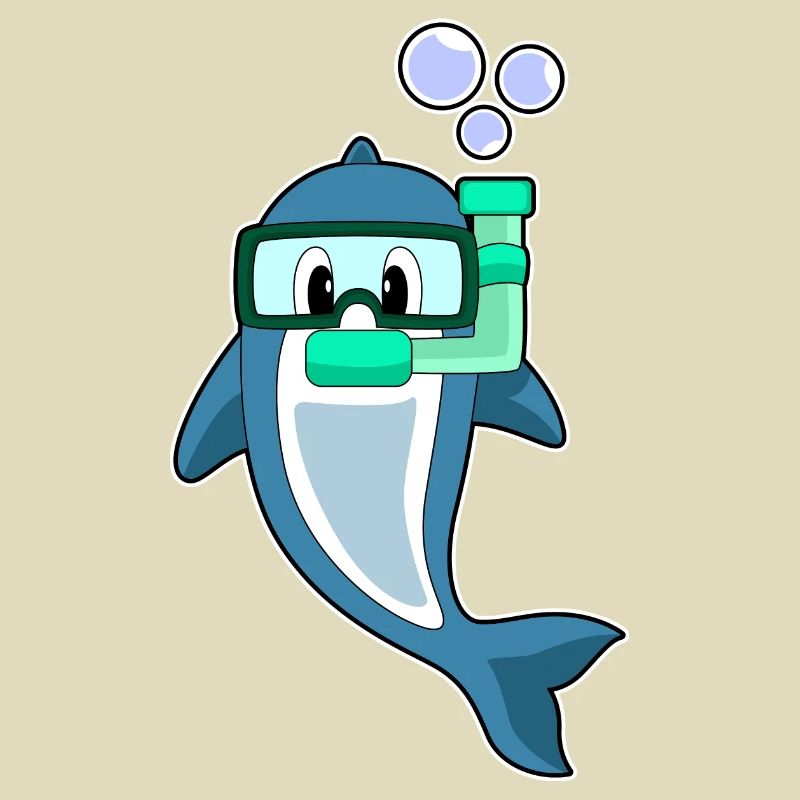 Plongée en apnée avec plongeur de dauphins